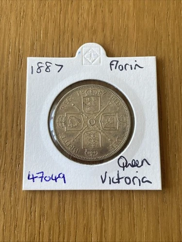 Photo of a 1887 Victoria Florin from an eBay listing that sold on Jul 14, 2026