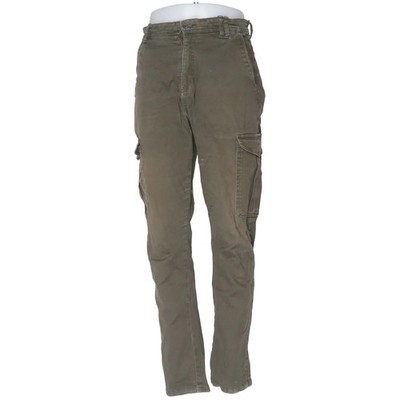 Springfield, Cargohose, Größe: 32, CARGO SLIM, Grün, Einfarbig, Herren #KKX