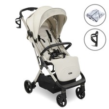 Image of My Babiie MBX7 Plus Auto-Fold Compact Stroller - Ivory