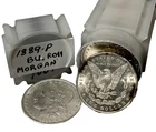1889 Philadelphia Minted U.S Morgan Silver Dollar $1 - BU - Roll of 20 Coin