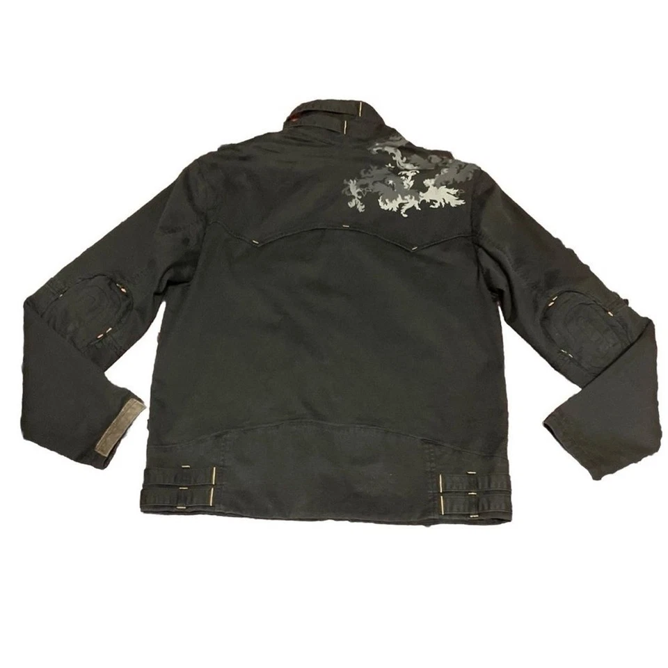 House Of Howe Chester Bennington Jacket Size Large Y2k Linkin Park Goth Jacket - Image 3 of 4