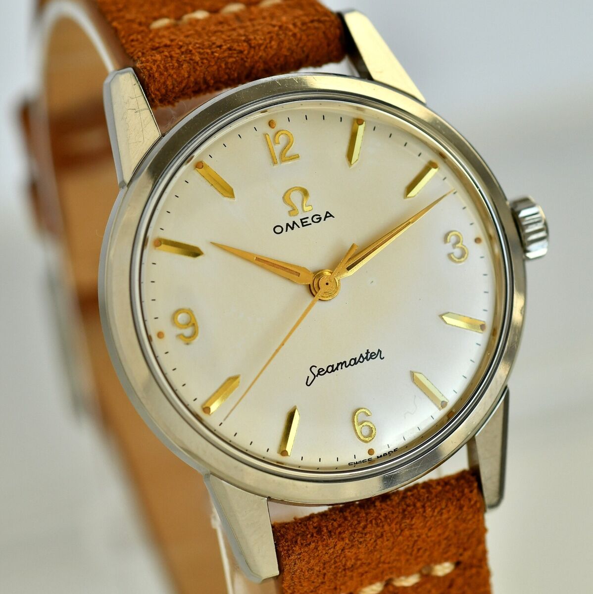 Vintage OMEGA Seamaster Ref.14390 Cal. 285 Steel 35mm Case Vintage OMEGA Seamaster Ref.14390 Cal. 285 Steel 35mm Case