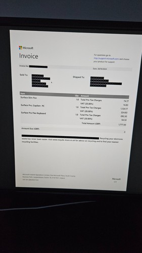 Surface Pro 11. edycja WiFi + Slim Pen i klawiatura Pro Flex - Zdjęcie 11 z 23