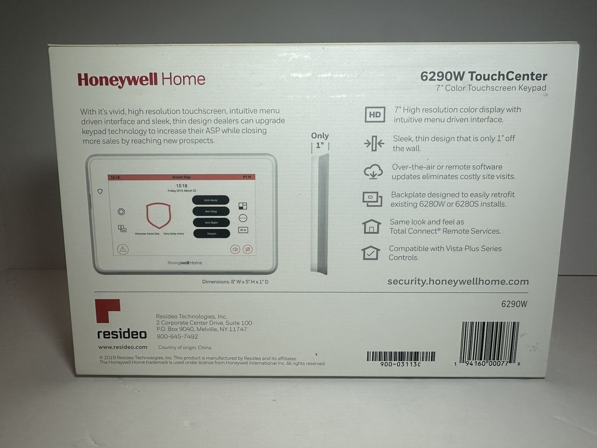 What Connection Does a Honeywell Home 6290W Use? - Alarm Grid