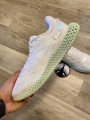 Adidas 4D Run 1.0 LTD X Parley 'White Iridescent' Running Shoes