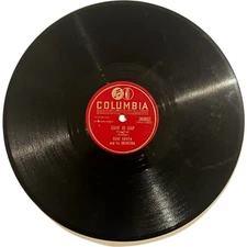 Gene Krupa - Leave Us Leap / Dark Eyes - Columbia 36802 - 78RPM 10" Record EX