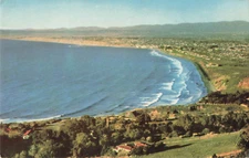 Postcard Los Angeles County West Coast Beaches, Union Oil Company VTG VPC01.