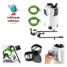 3-Stage External Canister Aquarium Filter 264GPH