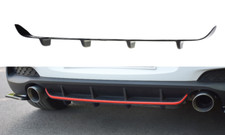 CUP Diffusor Ansatz SCHWARZ für Hyundai i30 N MK3 Hatchback Heck Stoßstange CUP Diffusor Ansatz SCHWARZ für Hyundai i30 N MK3 Hatchback Heck Stoßstange