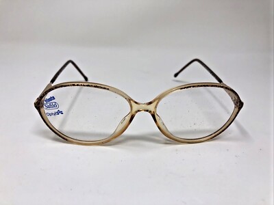 SAFILO 5714 7FM ITALY 54-14-135 EYEGLASSES FRAME BROWN PLASTIC 3525