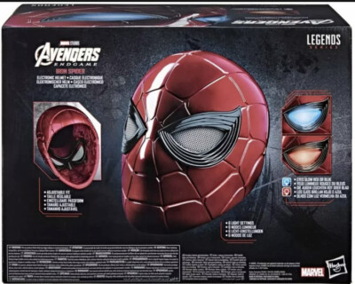 Hasbro Marvel Legends Iron Spider Electronic Power Helmet for sale