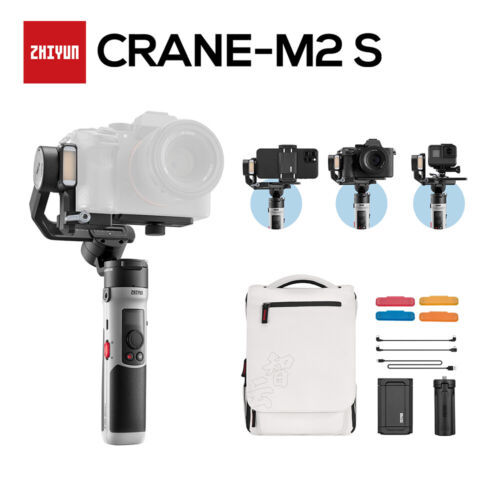 ZHIYUN Official CRANE M2S 3-Axis Mirrorless Cameras Gimbal Handheld Stabilizer