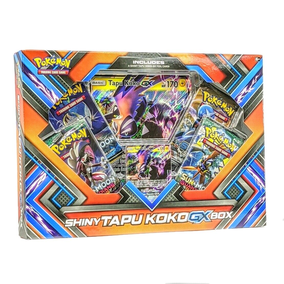 Pokémon Trading Card Game, Shiny Tapu Koko GX Box, Ages 6+