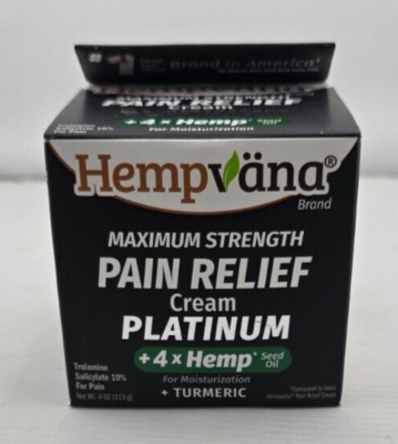 #ad #ad As Seen On TV Hempvana Platinum Pain Cream with 4 TIMES Seed Oil $39.97