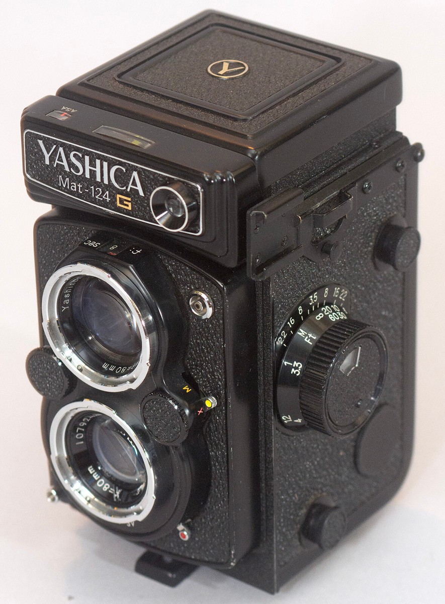 Yashicamat 124G TLR Yashinon 80mm f3.5 lens | eBay