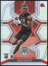 2022 Panini Mosaic #350 Mike Woods Silver