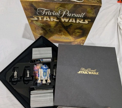 Trivial Pursuit Star Wars Classic Trilogy Collector's Edition Game