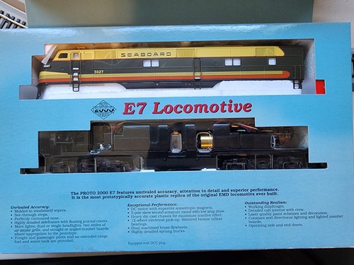 HO Life-Like Proto 2000 Seaboard SAL E7 #3027 Mars Light Nuevo de Lote Antiguo 0004-0004 | Condition: New: Other (See Details)