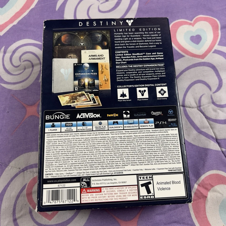 Destiny 1 PS4 Collector’s Edition BOX ONLY - Image 3 of 4