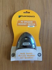 Plantronics PC Speaker Headset Switch Vtg Switch Between 68691-01 NEW