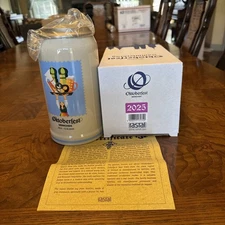 OKTOBERFEST LIDDED STEIN 2025 OFFICAL LIDDED STEIN FROM MUNICH!