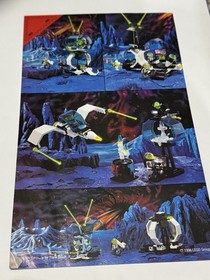 Lego System 6899 Space Exploriens Nebula Outpost Instruction Manual Only 1996
