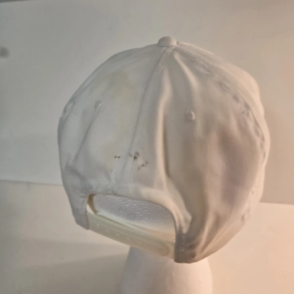 Sombrero de camionero vintage Carrier talla única blanco con detalle de trenza Foto 3 de 4