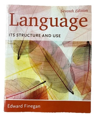 Language : Its Structure and Use by Edward Finegan (2014, Trade Paperback)