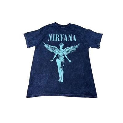 Nirvana In Utero Angel Tie Dye T Shirt Men's Size Medium 2024