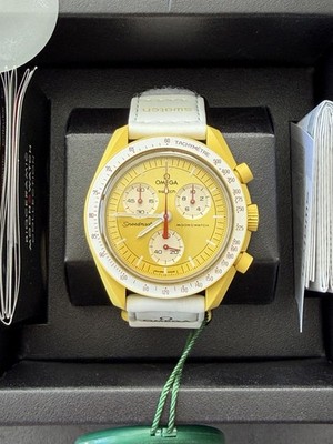 Omega  Speedmaster x swatch moonswatch mission To Sun  Watch 100% Authentic