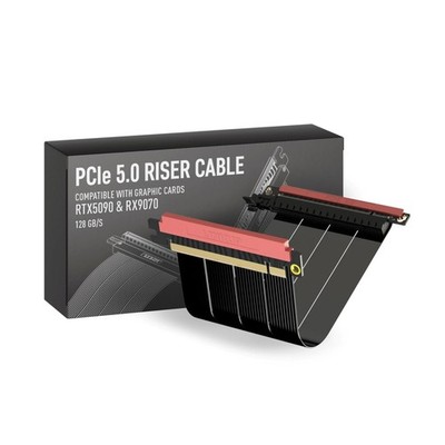 PCIE 5.0 Riser Cable | for Vertical GPU Mount | ITX Double Reverse | Graphics...