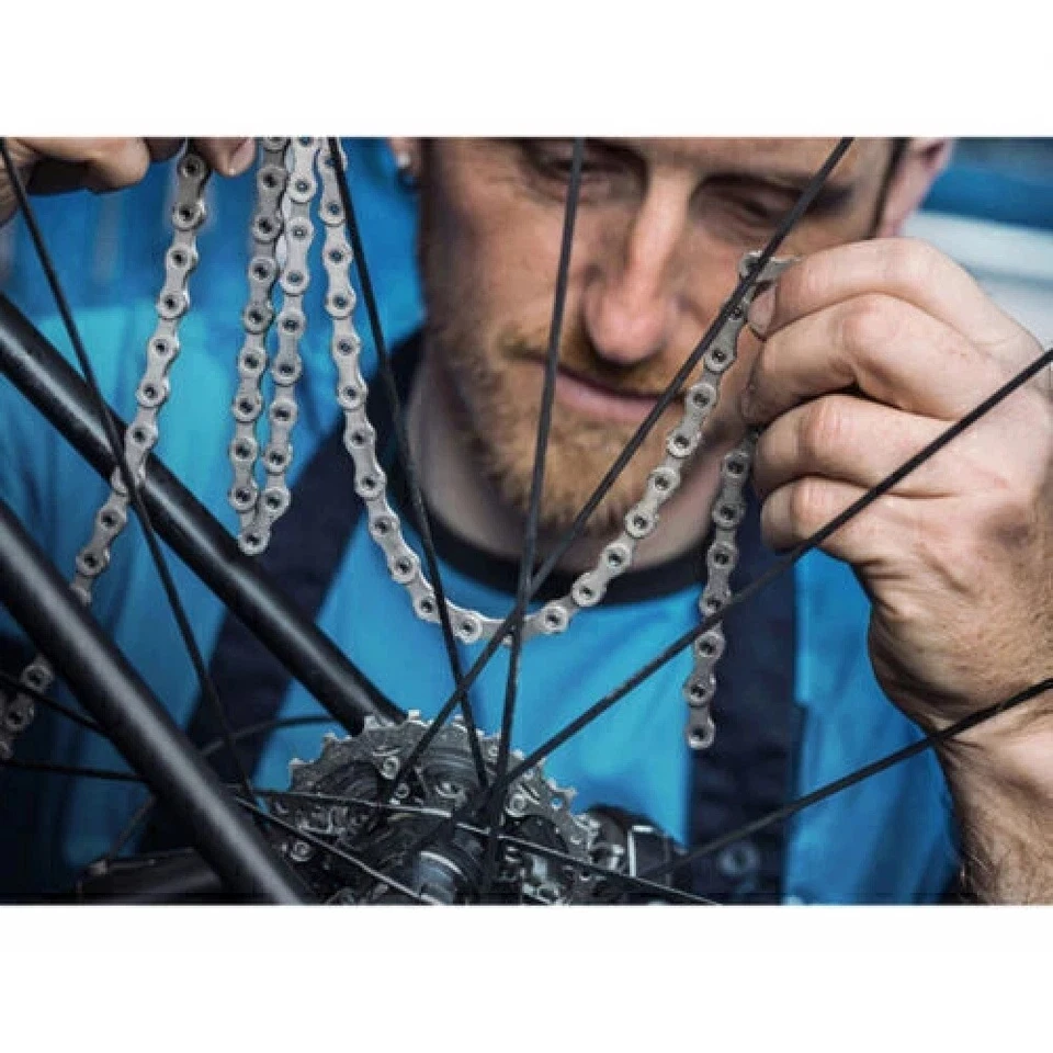 For Shimano 6/7/8/9/10/11 Speed Chain HG53/54/701 Deore MTB Road Bike 116 Link - image 3 of 4