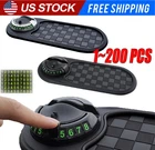 Multifunction Car Dashboard Anti-Slip Mat Auto Phone Holder & Parking Number LOT