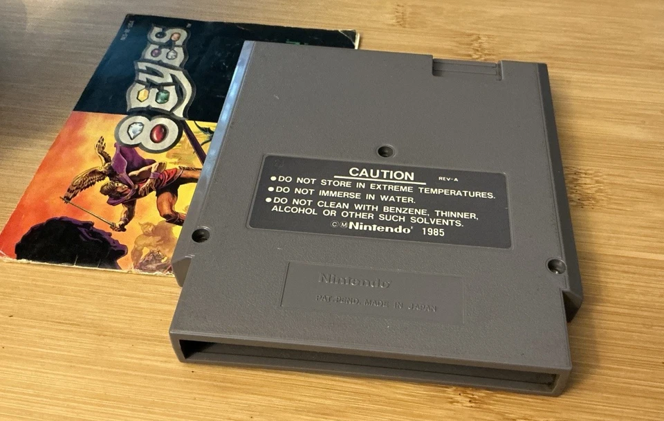 8 Eyes(Nintendo Entertainment System NES, 1990) Game And Manual Tested! - Image 3 of 4