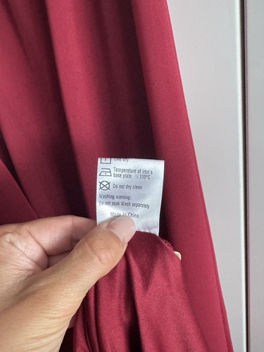 Ever Pretty BNWT burgundy halterneck evening dress UK 14 - Picture 21 of 21