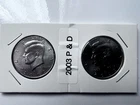 2003 P&D Kennedy Half Dollar Set, Low mintage NIFC, Free Shipping