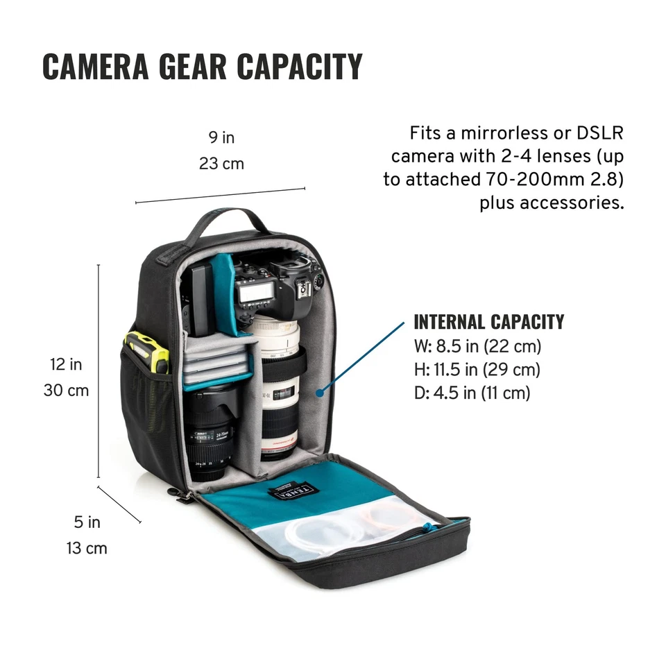 BYOB 10 DSLR Backpack Insert - Turns any bag into a camera bag for DSLR and M... - Image 2 of 4