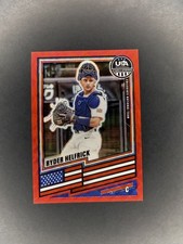 2026 Panini Stars & Stripes Prize - #156 Ryder Helfrick Red Wave Prizm