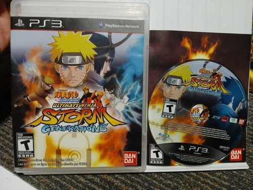 Naruto Shippuden: Ultimate Ninja Storm Generations (PlayStation 3, PS3)