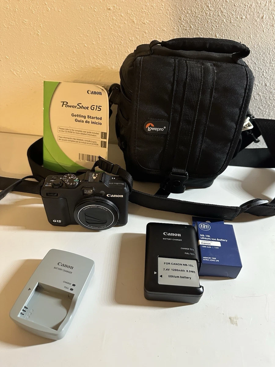 Canon PowerShot G15 Bridge Digital Cameras for sale | eBay
