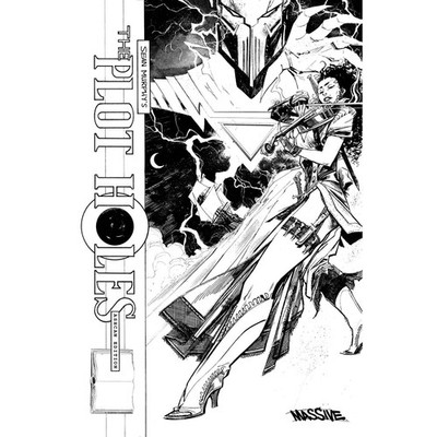 Plot Holes #4 Cover D Sean Gordon Murphy b&w 1:10 Variant Massive