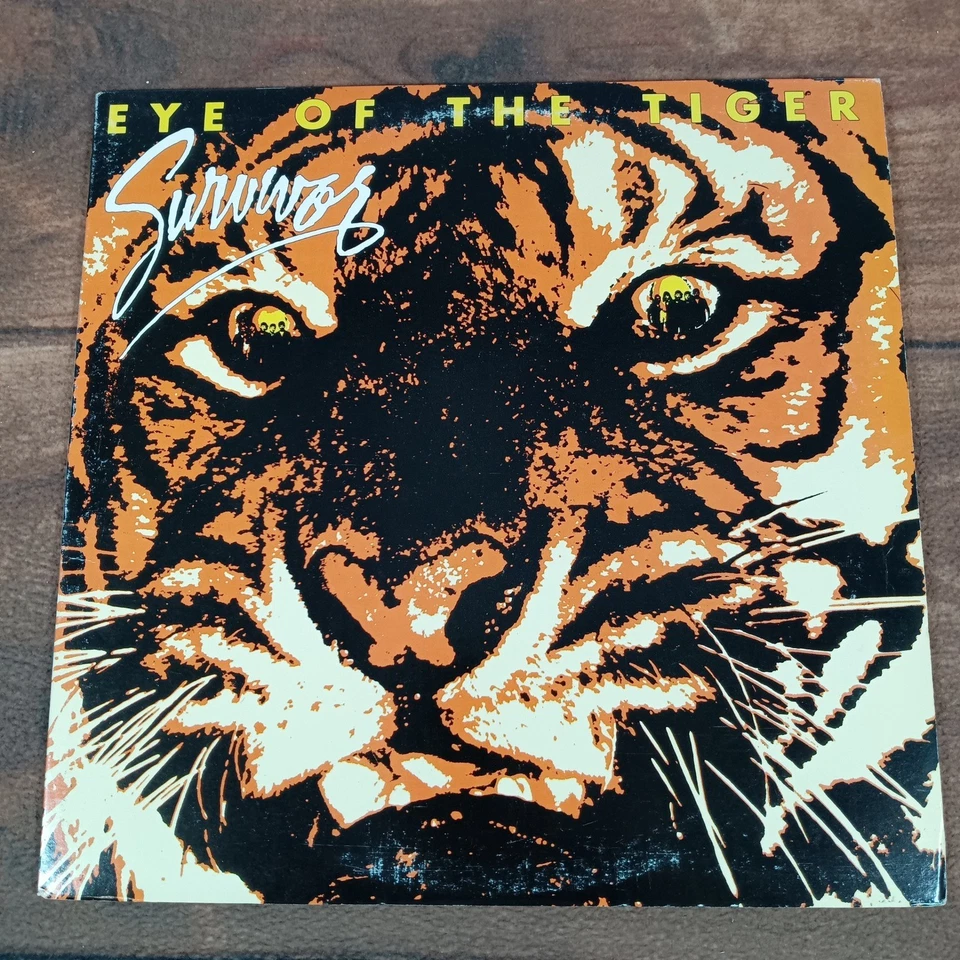 Survivor Eye of the Tiger Vinyl Record LP Album Original 1982 Scott Brothers — 第 2/4 张图片