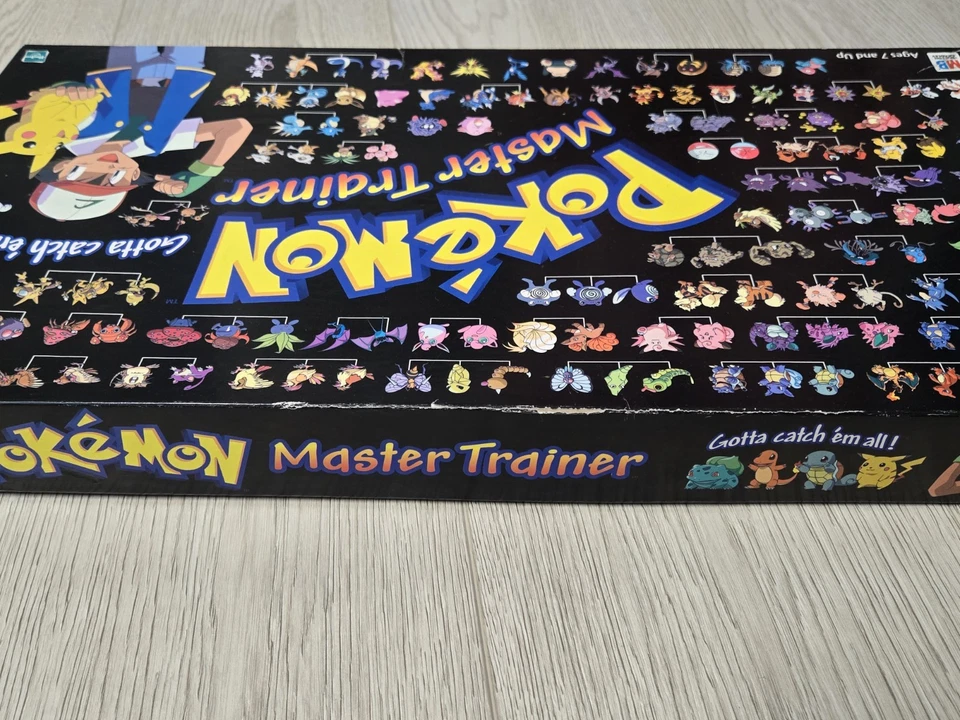 RARE Vintage 1999 Milton Bradley Pokemon Master Trainer Board Game Near Complete - Image 4 of 4