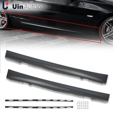 Rocker Panels Side Skirt Fit 2005-2011 Bmw 3 Series E90 323i 325i 328i M3 Pair