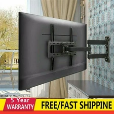 Full Motion TV Wall Mount Bracket Tilt Swivel 32 37 40 47 55 65 70 inch LCD LED