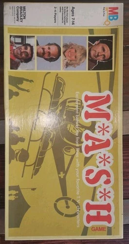 M*A*S*H 1981 TV Series Vintage Board Game Milton Bradley Complete Never Played