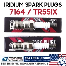 GENUINE Modigt x4 High-quality Spark Plugs OEM Replacement For NGK 7164 / TR55IX