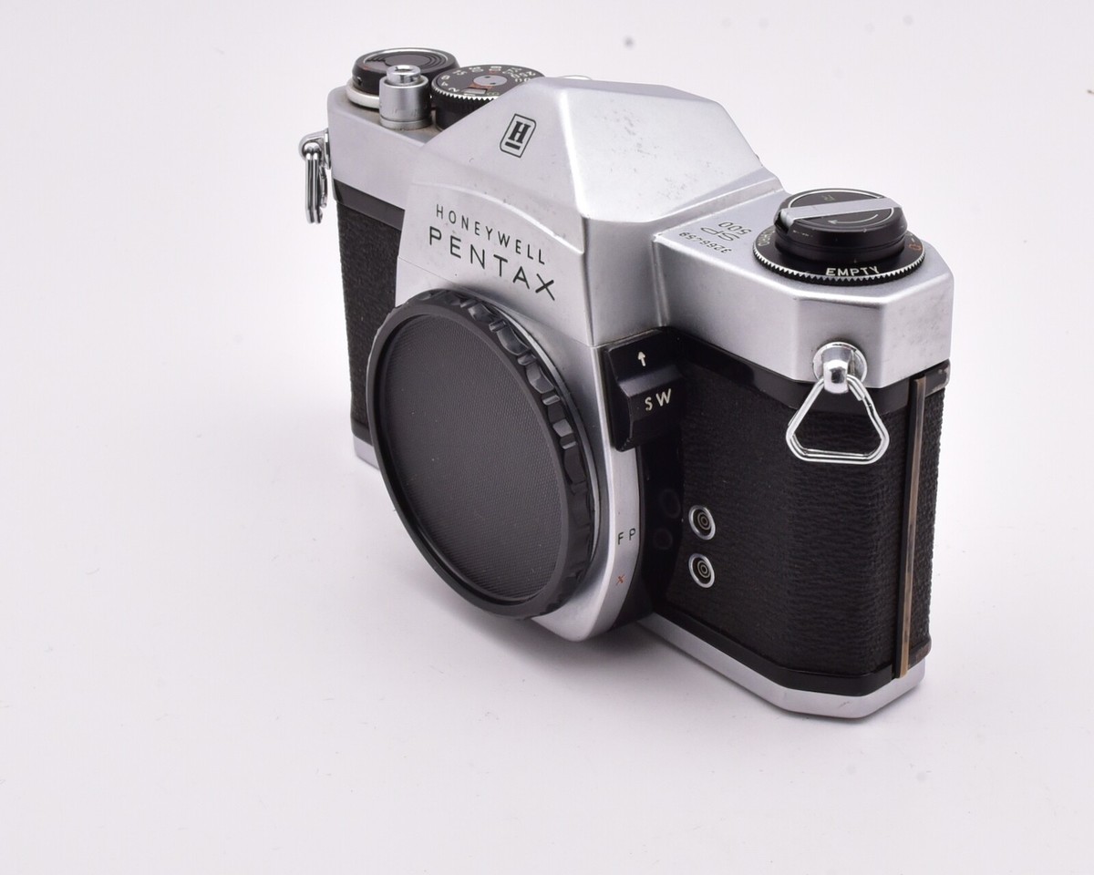 Honeywell Pentax Spotmatic SP 500 35mm SLR Film Camera Body M42