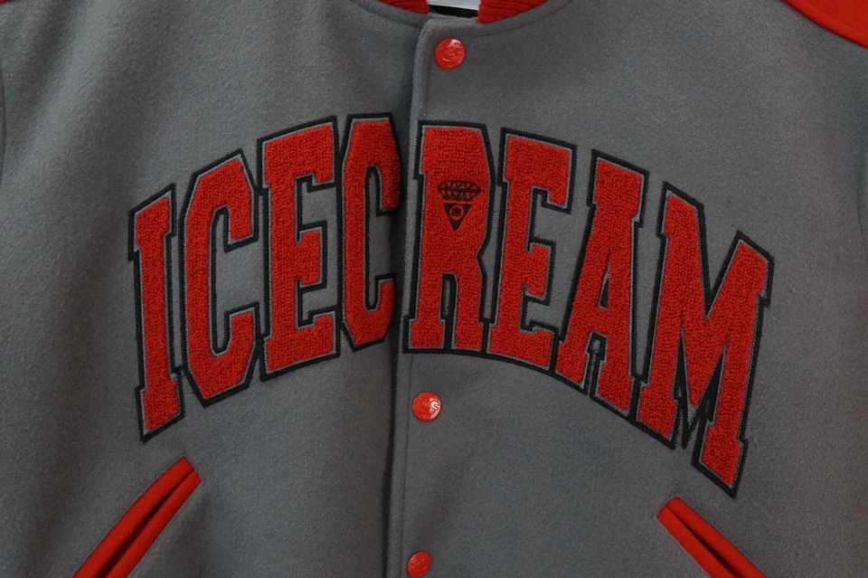 Chaqueta Universitaria Vintage Ice Cream Billionaire Boys Club UE Para Hombre Talla XL Foto 3 de 4