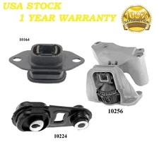 3PCS MOTOR & TRANS MOUNT FIT 2020-2024 NISSAN SENTRA 2.0L